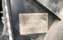 Диффузор вентилятора для Mercedes-Benz GL class на фотографиях