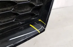 Решетка радиатора для Kia Rio X line 2021 года на фотографиях