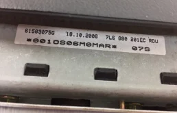 Подушка безопасности водителя для Volkswagen Touareg на фотографиях