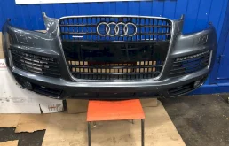 Бампер передний для Audi Q7 на фотографиях