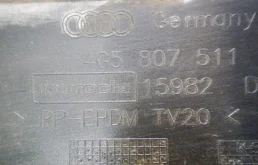 Бампер задний для Audi A6 2013 года на фотографиях