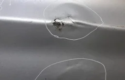 Дверь задняя правая для Hyundai Elantra 2015 года на фотографиях