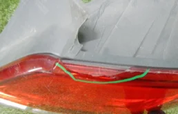 Фонарь внешний правый для Hyundai Solaris 2017 года на фотографиях