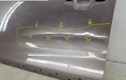 Дверь передняя левая для Kia Rio X line 2023 года на фотографиях