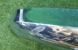 Фартук переднего бампера для Mercedes-Benz GL class на фотографиях