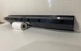 Усилитель переднего бампера для Mitsubishi Pajero Sport 2024 года на фотографиях