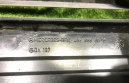 Решетка радиатора для Mercedes-Benz G class 2001 года на фотографиях