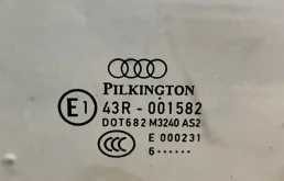 Стекло двери переднее левое для Audi Q7 на фотографиях