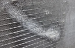 Радиатор охлаждения ДВС для Renault Sandero 2008 года на фотографиях