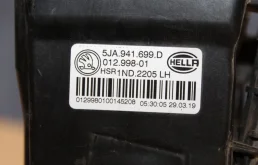 Противотуманка (ПТФ) передняя левая для Skoda Rapid 2015 года на фотографиях