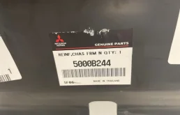 Усилитель переднего бампера для Mitsubishi Pajero Sport 2024 года на фотографиях