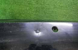 Бампер задний для Audi A6 2019 года на фотографиях