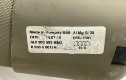 Шторка багажника для Audi Q7 на фотографиях