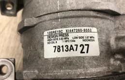 Компрессор кондиционера для Mitsubishi Pajero Sport 2010 года на фотографиях