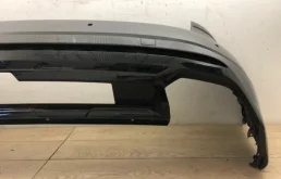 Фартук (спойлер) заднего бампера для Volkswagen Touareg на фотографиях