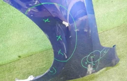 Крыло левое для Skoda Rapid 2018 года на фотографиях