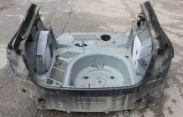 Панель кузова задняя для Skoda Rapid 2013 года на фотографиях