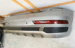 Фартук (спойлер) заднего бампера для Audi Q3 на фотографиях