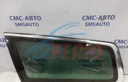 Стекло левое заднее кузовное с хромом для Volvo XC70 BZ 2007-2016