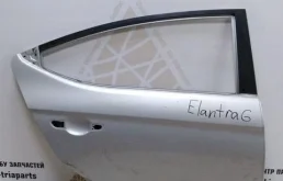 Дверь задняя правая для Hyundai Elantra 2015 года на фотографиях
