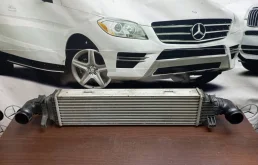 Интеркулер для Mercedes-Benz C class 2012 года на фотографиях