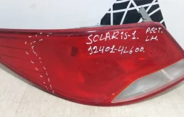 Фонарь левый для Hyundai Solaris 2011 года на фотографиях