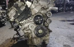 Двигатель без навесного для Lexus ES 2009 года на фотографиях