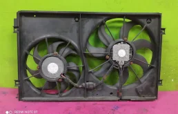 Вентилятор радиатора охлаждения ДВС для Volkswagen Golf 2012 года на фотографиях