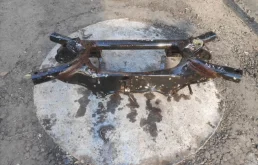 Задний подрамник для Mitsubishi ASX 2015 года на фотографиях