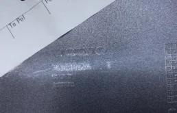 Накладка заднего бампера для Volvo XC70 на фотографиях