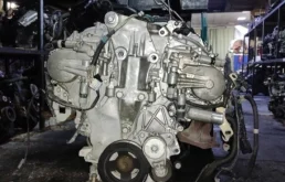 Двигатель без навесного для Nissan Pathfinder 2016 года на фотографиях