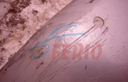 Бампер передний для Opel Vectra 2002 года на фотографиях