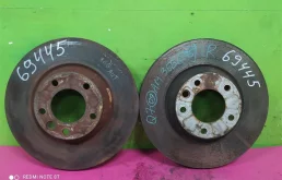 Диск тормозной передний (7l8615301) для Audi Q7 4L 2005-2015