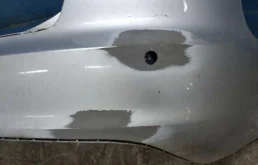 Бампер задний для Audi A6 2009 года на фотографиях