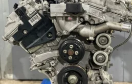 Двигатель без навесного для Toyota Alphard 2017 года на фотографиях