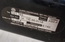 Фаркоп для Volkswagen Touareg 2015 года на фотографиях