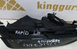 Противотуманка (ПТФ) передняя левая для Skoda Rapid 2023 года на фотографиях