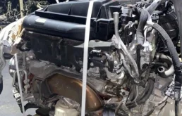 Двигатель без навесного для Mercedes-Benz CL class 2013 года на фотографиях