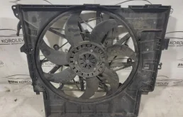 Вентилятор радиатора охлаждения ДВС для BMW X3 на фотографиях