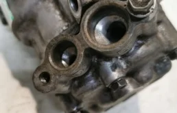 Компрессор кондиционера для Renault Logan 2012 года на фотографиях