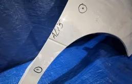 Крылья для Toyota Alphard 2005 года на фотографиях