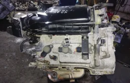 Двигатель без навесного для Toyota Alphard 2009 года на фотографиях