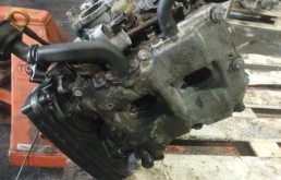 Двигатель без навесного для Subaru Legacy B4 2002 года на фотографиях