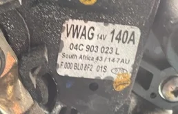 Генератор для Volkswagen Golf 2017 года на фотографиях