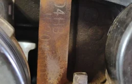 Двигатель без навесного для Kia Carnival 2022 года на фотографиях