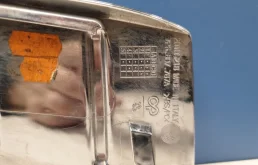 Накладка заднего бампера для Volkswagen Touareg 2018 года на фотографиях