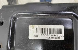 Усилитель заднего бампера для Hyundai Solaris на фотографиях