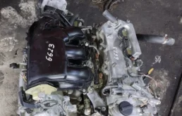 Двигатель без навесного для Lexus ES 2009 года на фотографиях