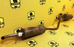 глушитель задняя часть для Volkswagen Polo Liftback (Mk6) 2020+