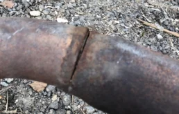 Резонатор глушителя для Toyota RAV4 2008 года на фотографиях